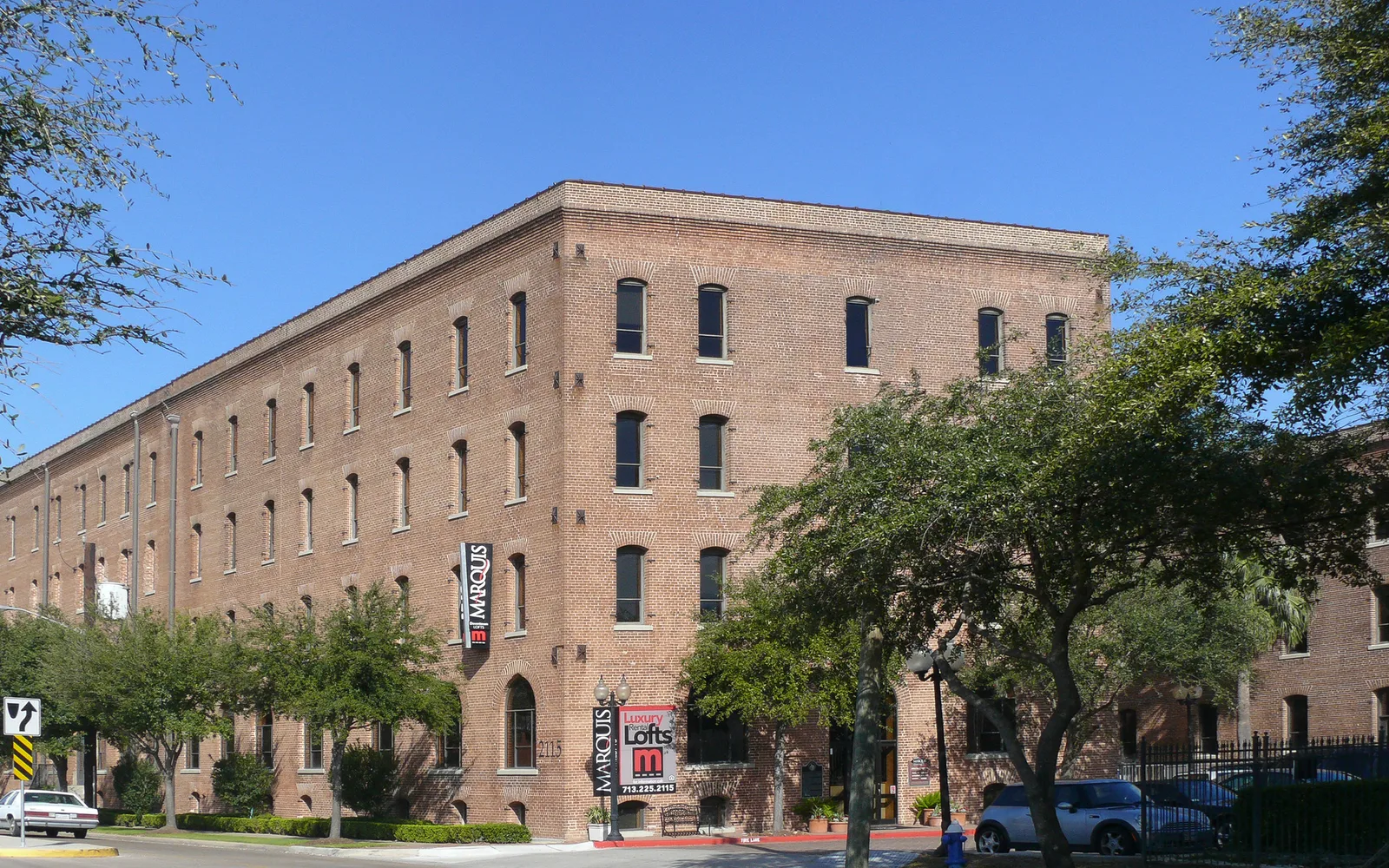 An industrial manufacturing plant in Houston, Texas, representing the distribution and logistics infrastructure of the Inland Empire region.